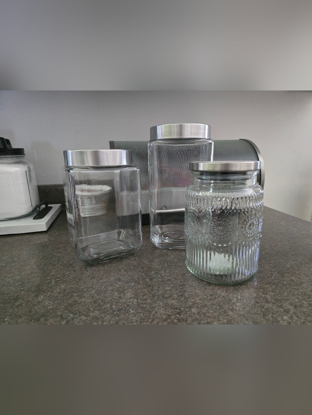 Glass Canisters